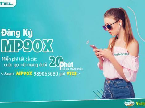 Các gói cước Viettel 90k 1 tháng gọi nội mạng 2024