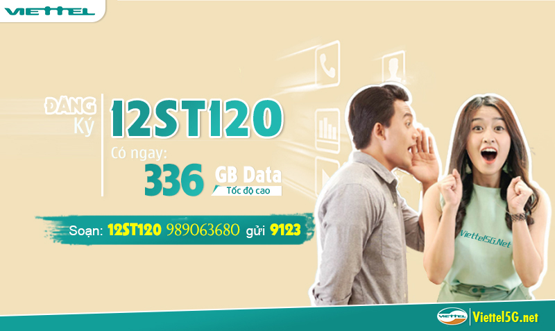 Gói cước 12st120 của Viettel