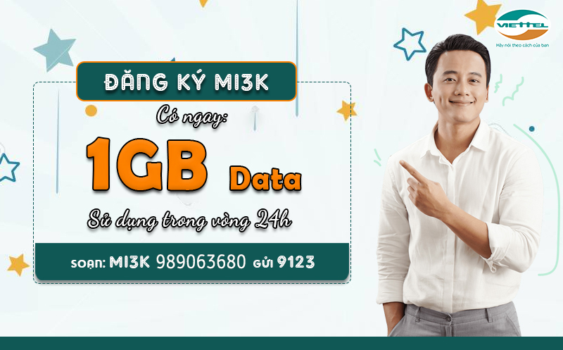 Gói cước MI3K của Viettel