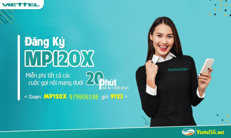 Gói cước MP120X của Viettel