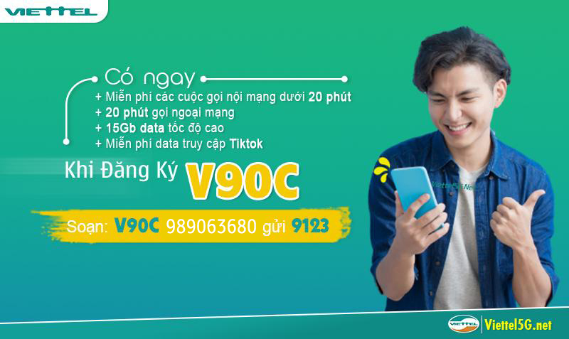 Gói cước Viettel V90C